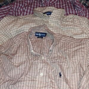 POLO, long sleeve dress LOT OF 4